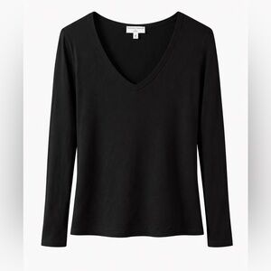 Universal Standard Black Long Sleeve Tee